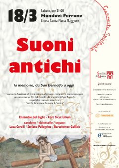 2017.03.18 - Suoni Antichi (Mondovì Ferrone) - Locandina
